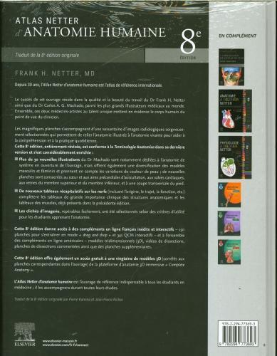 Produktbild Atlas Netter d'anatomie humaine (Französisch, Netter Frank Henry, 2023)