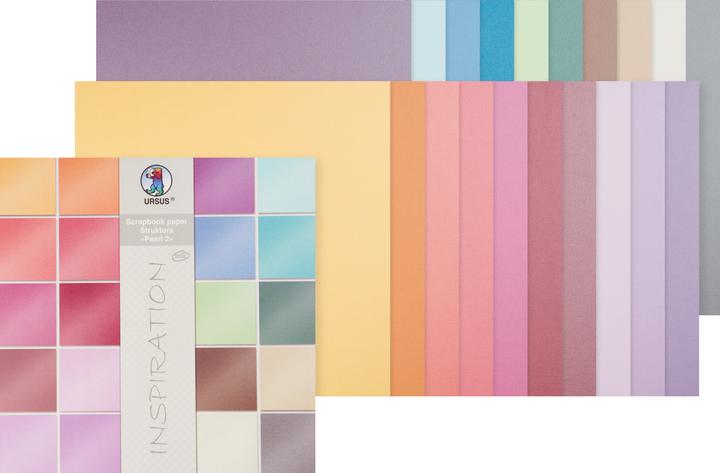 Produktbild Ursus Fotokarton Pearl 2 30.5 x 30.5 cm, 20 Blatt (220 g/m², 1 x)