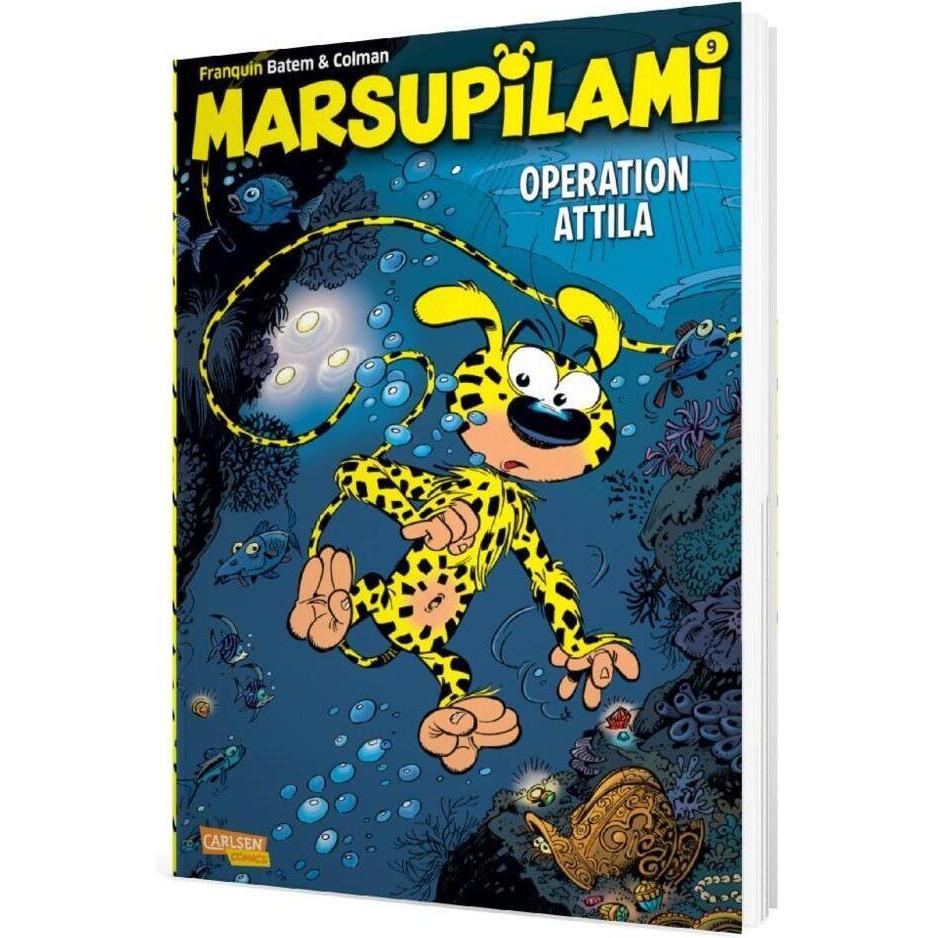 Thumbnail - Marsupilami 9: Operation Attila, Belletristik von André Franquin