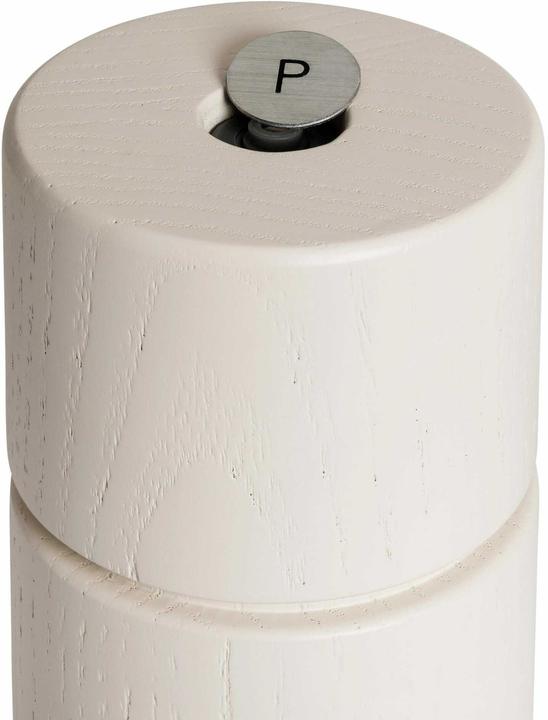 Actual product image Crush Grind Spice mill Bergen 12 cm, White Sand, material type: wood (Salt, Pepper)