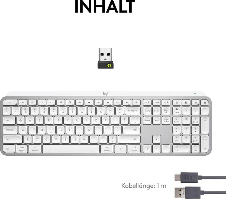 Produktbild Logitech MX Keys S (Schweiz, Kabellos)