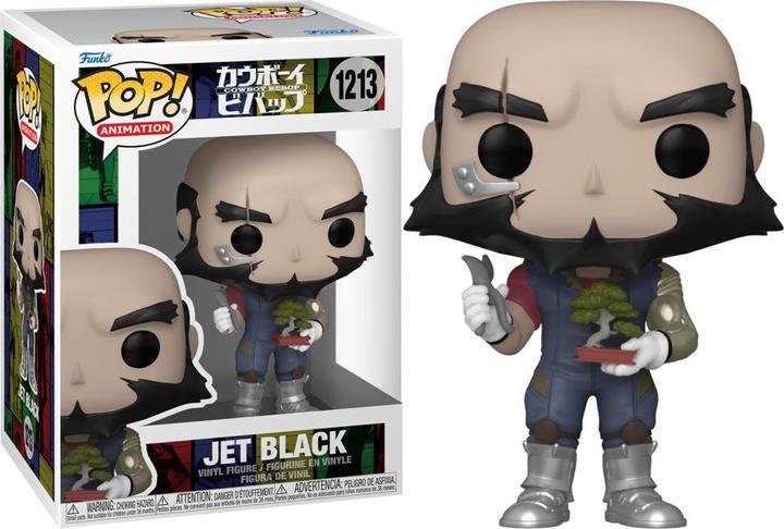 Actual product image Funko Pop! Cowboy Bebop : Jet w/ Bonsai