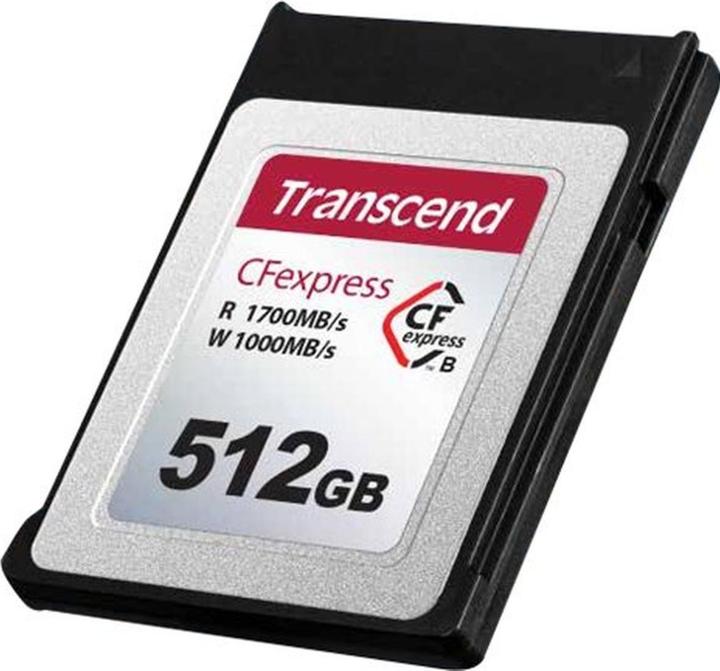 Image du produit Transcend TS512GCFE820 (512 Go, CFexpress type B)