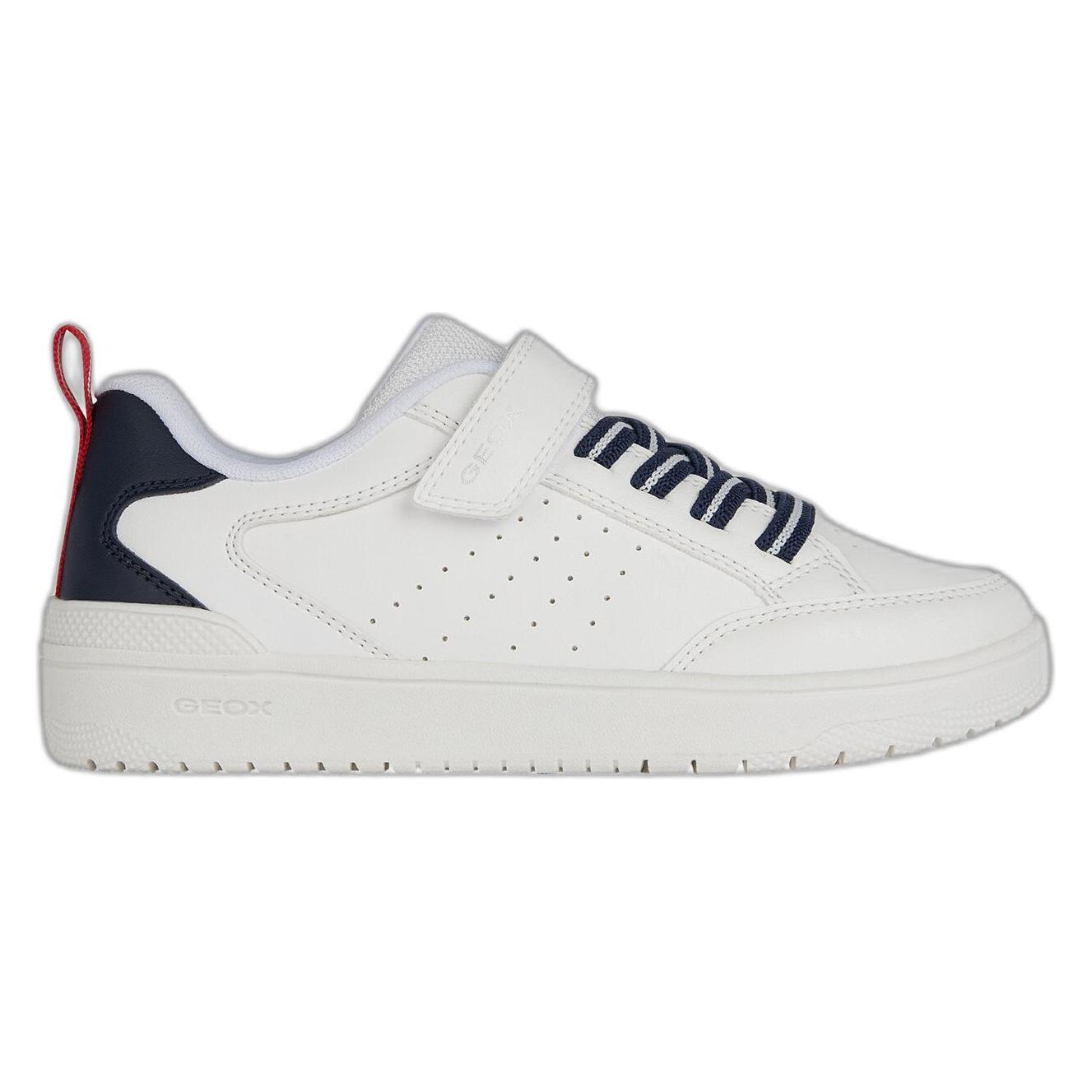 Geox, Jungen, Sneakers, Washiba, Blau, Weiss