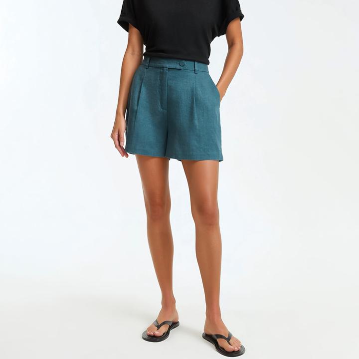 Image du produit La Redoute Collections Shorts aus Leinen (44)