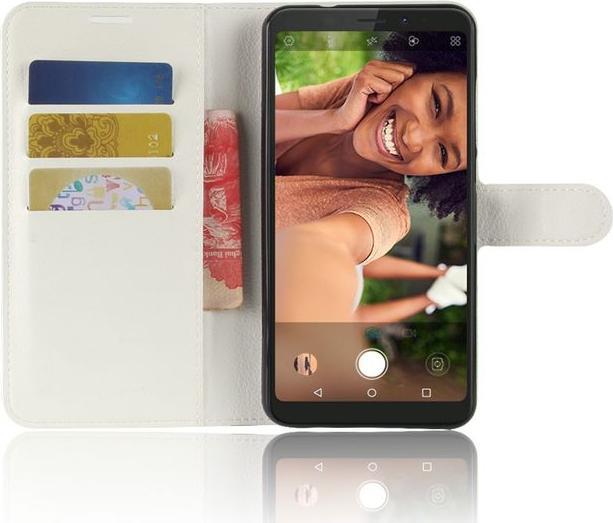 Actual product image MU Classic Leather cover with litchite texture (Wiko View XL)