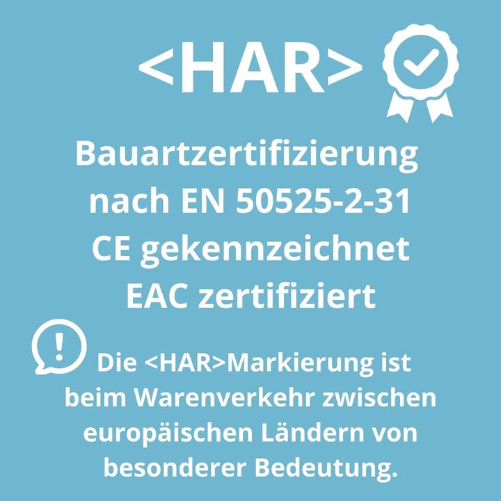 Produktbild Kalitec 10 Meter H07V-K 2,5 mm² schwarz Verdrahtungsleitung I Aderleitung flexibel I PVC Einzelader (10 m)