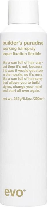 Actual product image Evo Lak na vlasy se stř™ednÃ fixacÃ Builder's Paradise (Working Spray) 300 ml (300 ml)