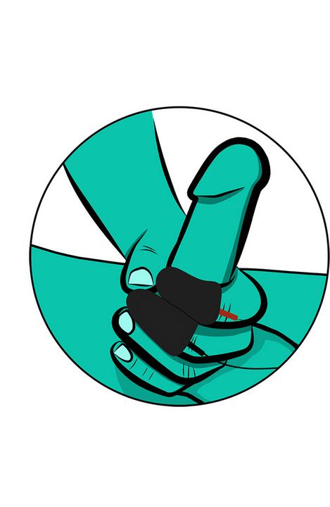 Image du produit ElectraStim Explorer Silicone Noice Finger Toy (17 cm)