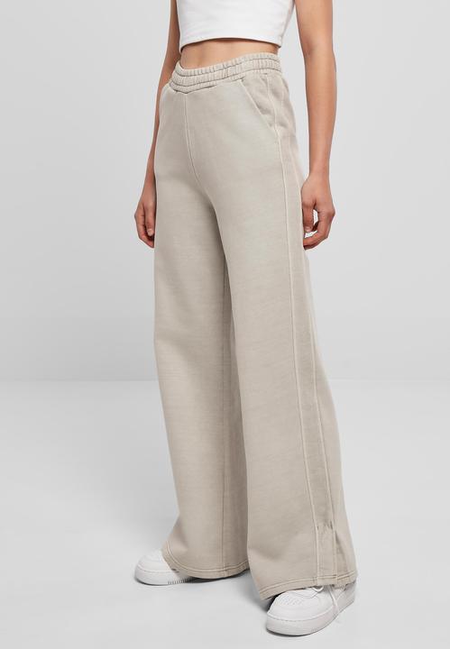 Immagine prodotto Urban Classics Pantaloni con spacco da donna in spugna pesante tinta in capo - 19389 (XXL)