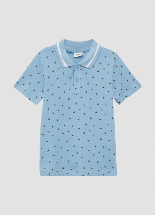 Immagine prodotto S.Oliver Polo-Shirt Poloshirt mit All-over-Print (104, 110)