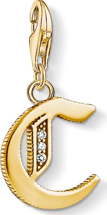 Actual product image Thomas Sabo Charm pendant letter C gold (925 silver)