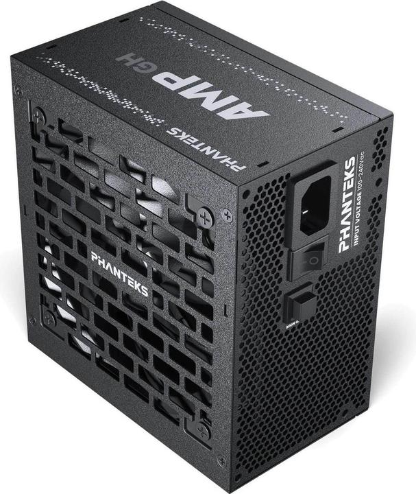 Actual product image Phanteks AMP GH 850W 80 PLUS Gold power supply, PCIe 5.1, ATX 3.1 - 850 watts, black (850 W)