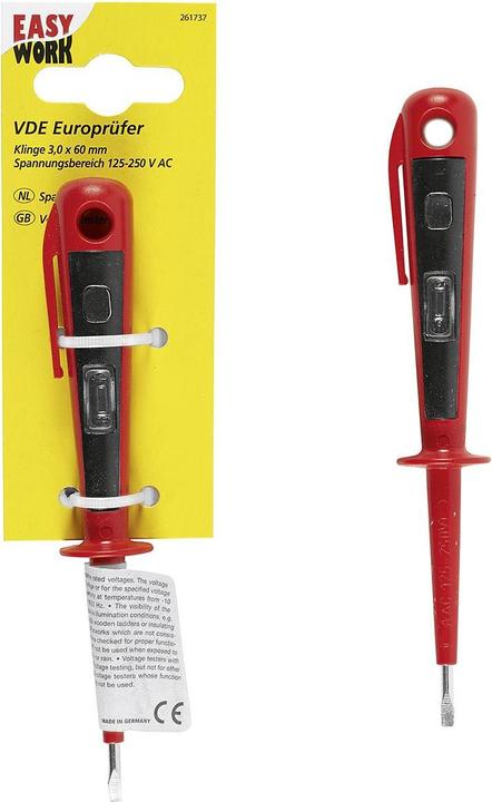 Productafbeelding Easy Work VDE Euro tester (Gleuf)