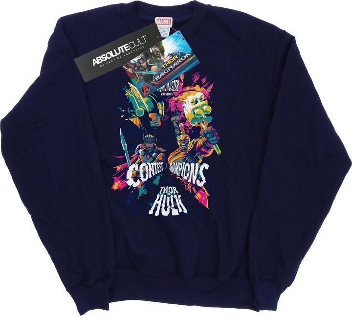 Actual product image Boys Thor Ragnarok Grandmaster Presents Sweatshirt (140, 146)