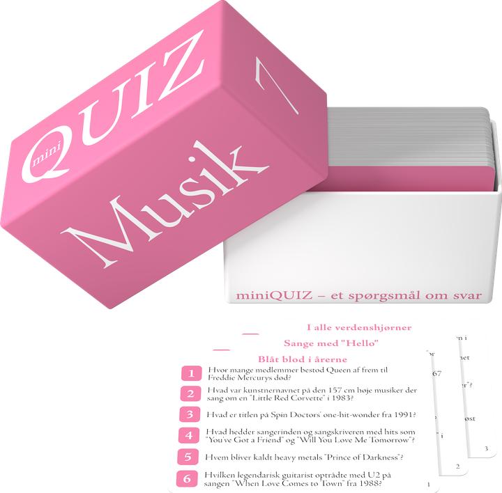 Immagine prodotto Game miniQUIZ - Musik 2 (Danese)