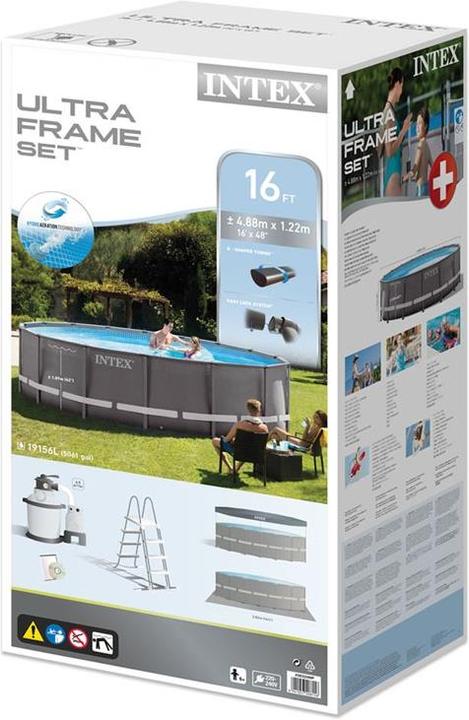 Produktbild Intex Ultra Frame Pool Set (Ø 488 x 122 cm)