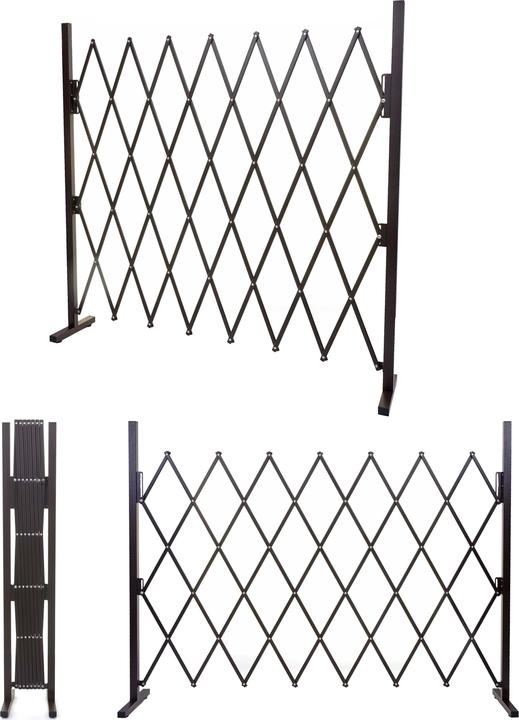 Immagine prodotto Swisshandel24 Griglia di sbarramento, traliccio a forbice, griglia telescopica per la protezione degli animali (28 cm)