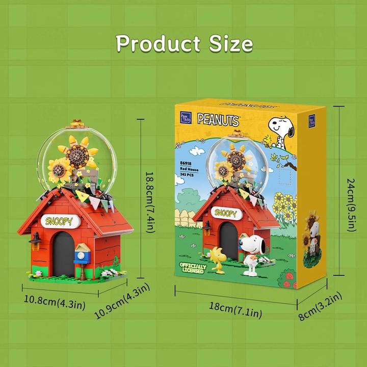 Actual product image Pantasy x Snoopy Red House 86918