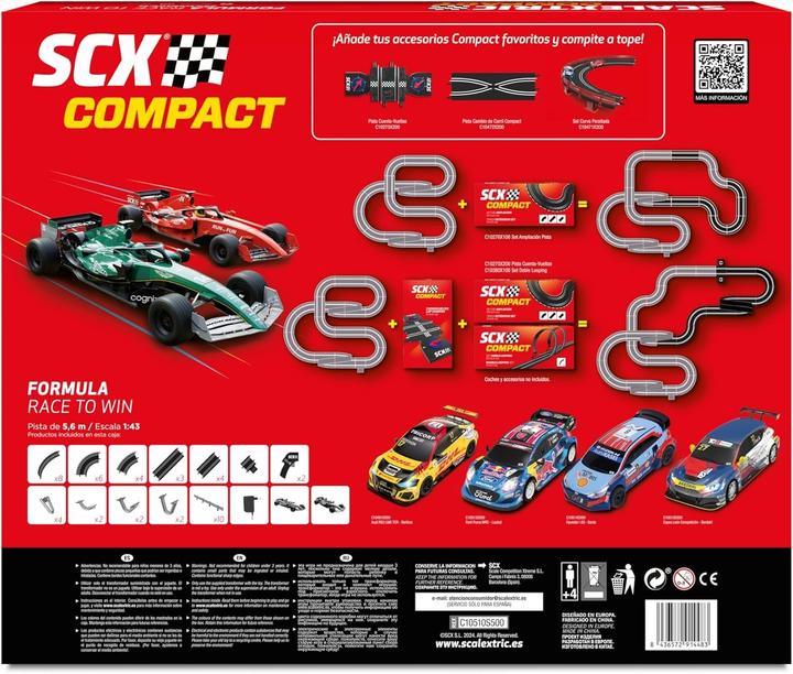 Produktbild Scalextric Rennbahn 114 x 107 cm
