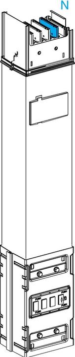 Produktbild Schneider Electric KSA gerades Element, 1000A, 0,8m, KSA1000ED4081 (1000 A)