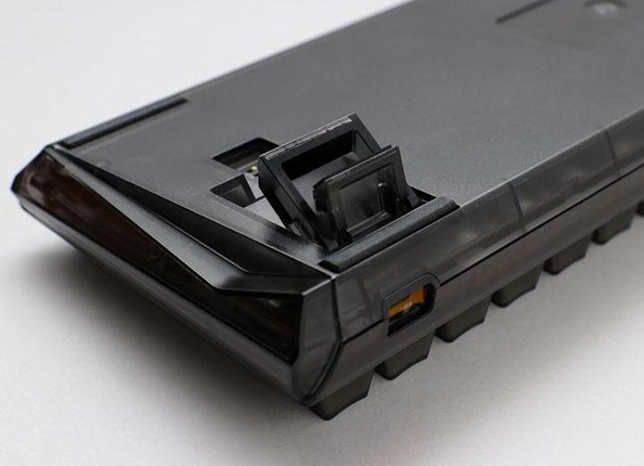 Actual product image Ducky One 3 Aura Black Mini Gaming Keyboard, RGB LED - MX-Blue (US) (Eng. Int., Cable)