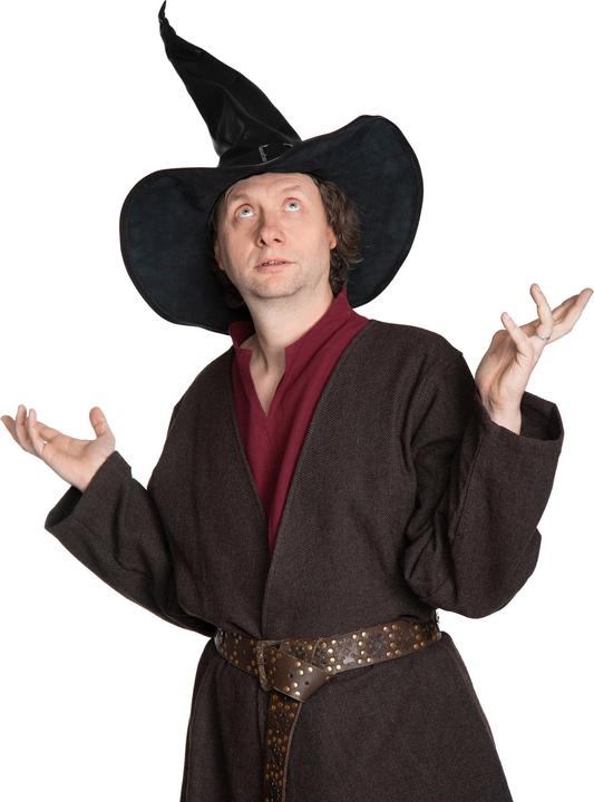 Produktbild Metamorph Hexenhut aus Leder - Wicca