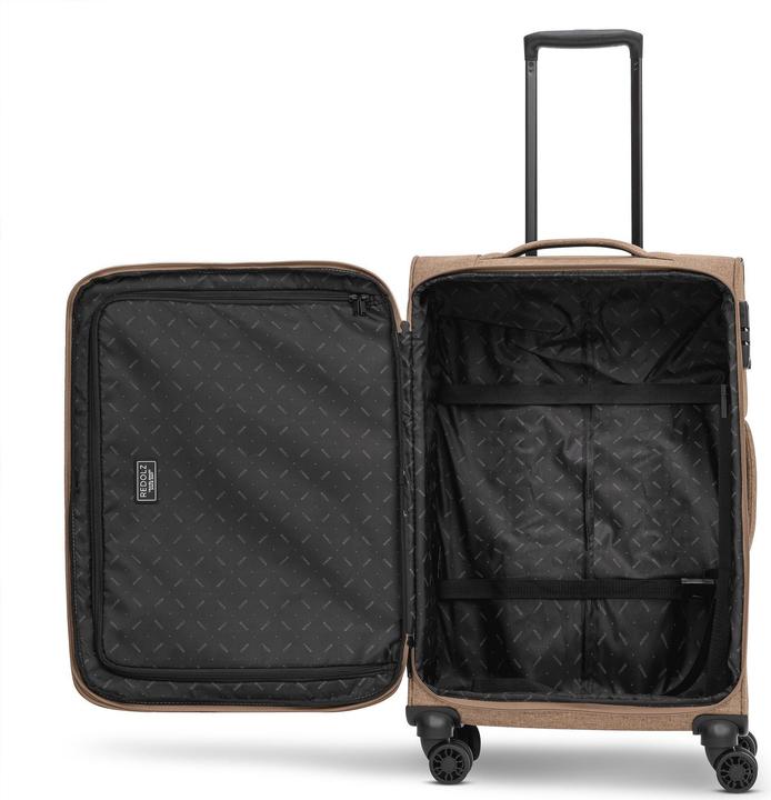 Image du produit Redolz Essentials 12 THREE SET Set de valises à 4 roulettes 3 pièces avec soufflet extensible (201 l)