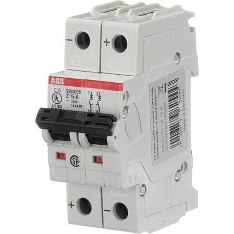 Thumbnail - ABB, Schutzschalter, S202UDC-Z15 Sicherungsautomat Z-Char., 2CDS272517R0458