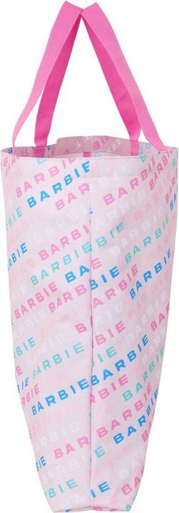 Actual product image Barbie Ladies handbag Logomania light pink 50 x 45 x 10 cm