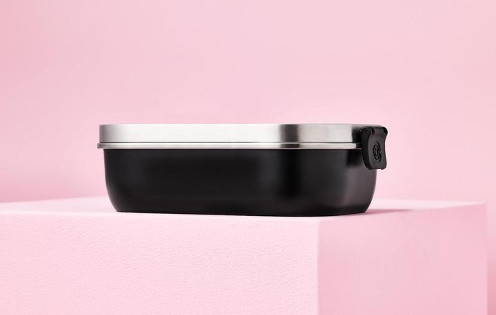 Produktbild Le Creuset On The Go Lunchbox schwarz matt 900ml