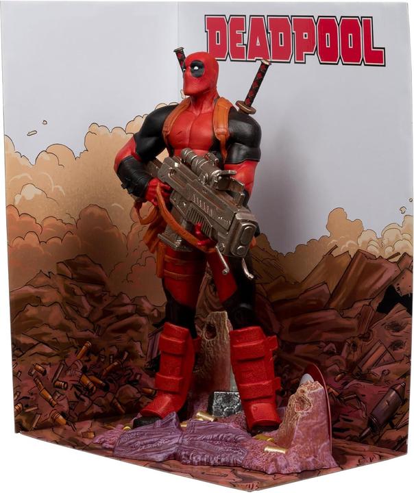 Actual product image McFarlane Marvel Collection PVC Statue 1/6 Deadpool (Deadpool #1) 27 cm