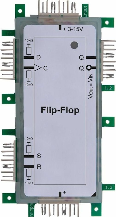 Actual product image Allnet Brick "R "knowledge Logic D Flip-Flop 2x1