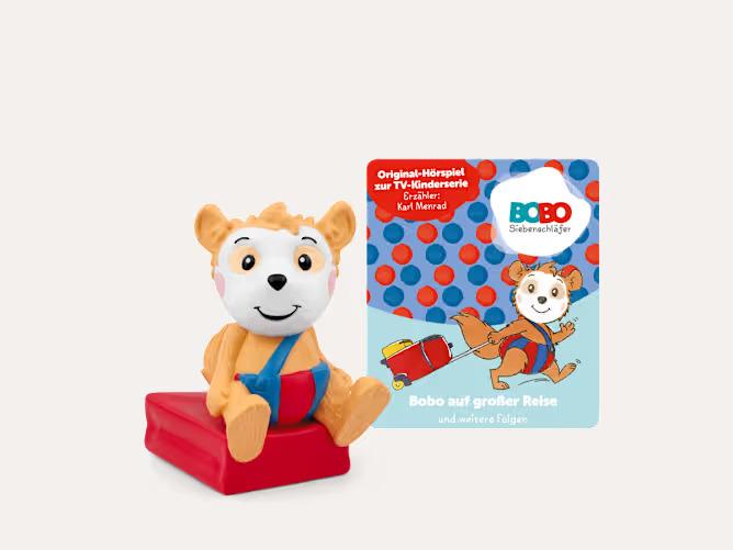 Immagine prodotto Tonies Audiosystem Hörfigur Bobo Siebenschläfer - Bobo auf grosser Reise und weitere Folgen (Tedesco)