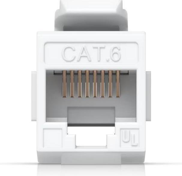 Produktbild Ubiquiti Cat6 Keystone-Kupplung, 12er-Pack (Netzwerk Kupplung)