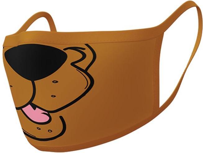 Actual product image NoName Licensed Scooby Doo (Mouth) Face Mask 2pcs (2 x)