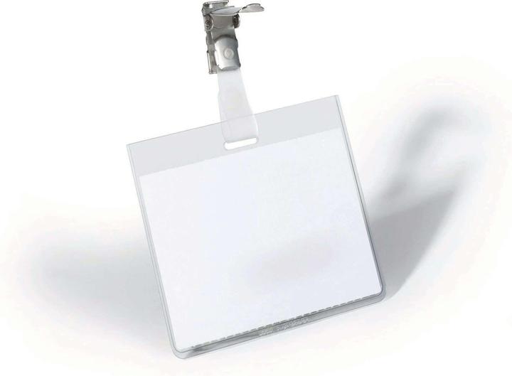 Durable Namensschild Clip 90 x 60 mm