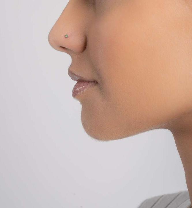 Actual product image Bijouteria Nose piercing (Titanium, Crystal)