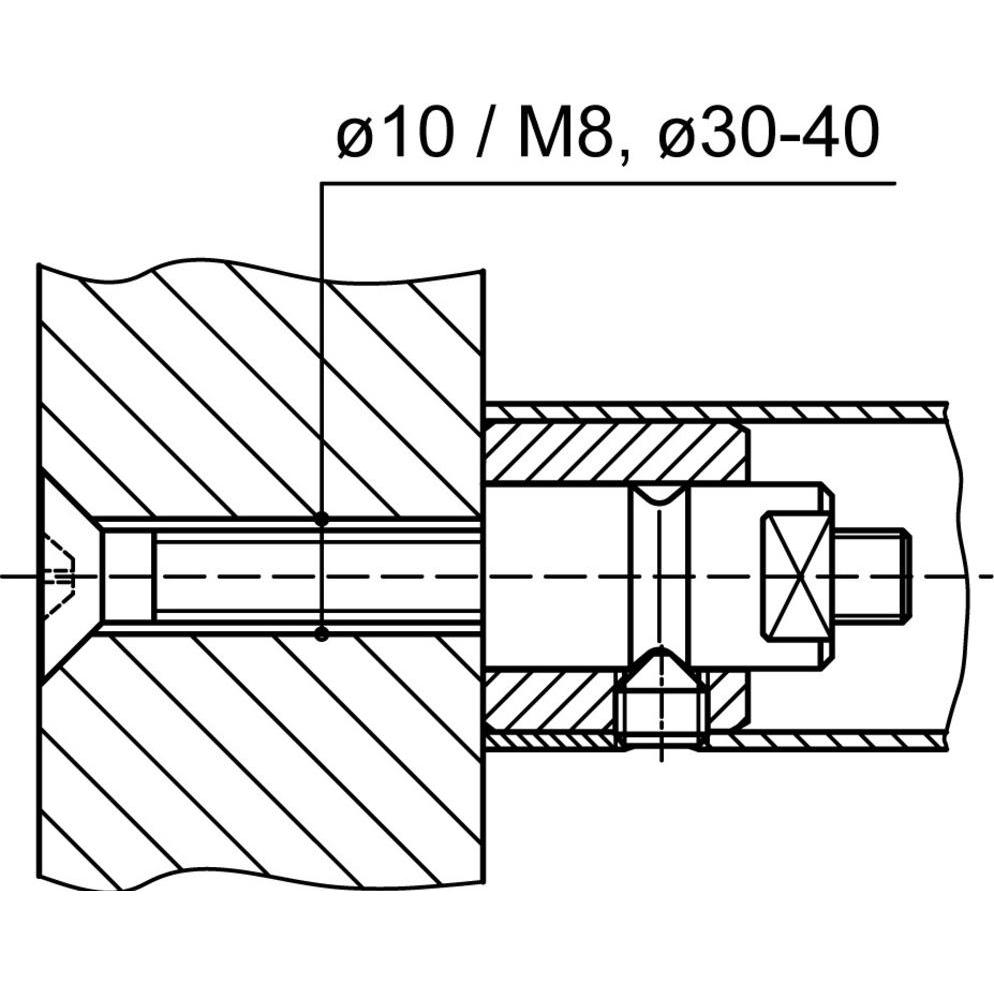 Dormakaba, Türgriff + Fenstergriff, Montagesets OGRO GZ 216 (Türgarnitur)