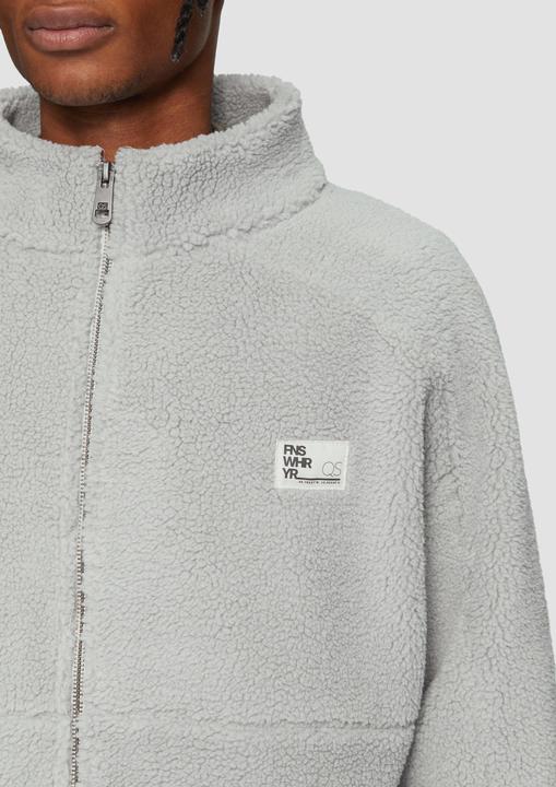 Produktbild s.Oliver Sweatshirt Fleecejacke aus Teddy-Plüsch (M)