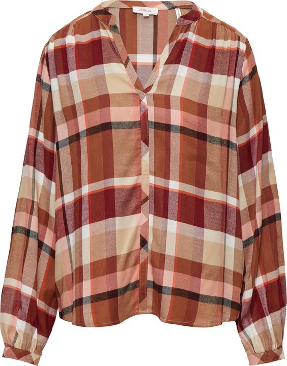 Immagine prodotto S.Oliver Bluse Karierte Bluse aus Viskosemix (40)