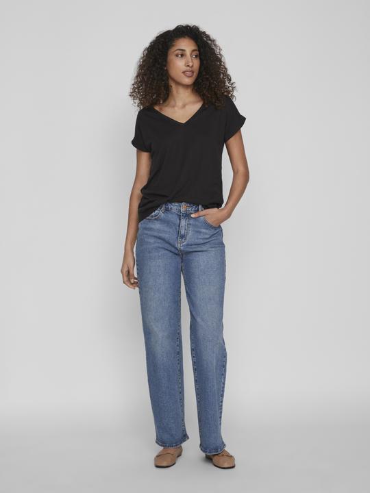 Produktbild Vila Basic-V-Ausschnitt T-Shirt (XL)