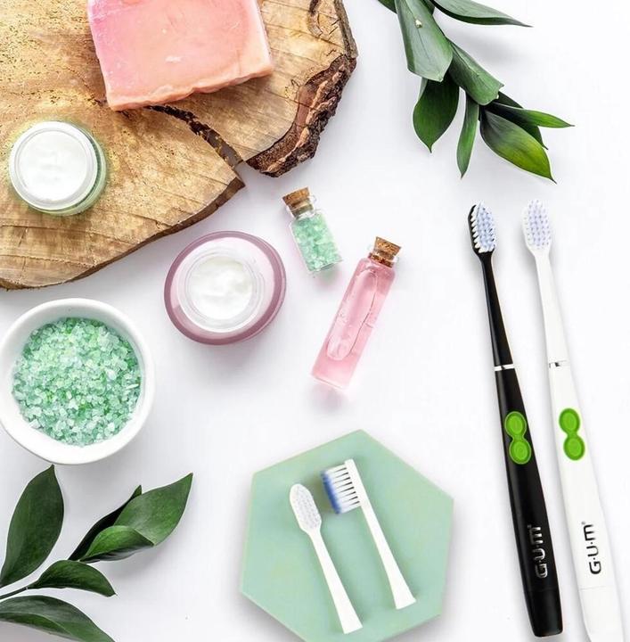 Actual product image GUM Sonic Daily Baterija Powered Baltas