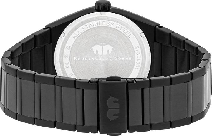 Produktbild Herren Multifunktionen Cooledge Edelstahl schwarz - 5610 (Analoguhr, 42 mm)