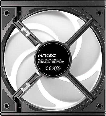 Actual product image Antec Connect 120 Reverse ARGB PWM Zwart set van 3 (120 mm, 3 x)
