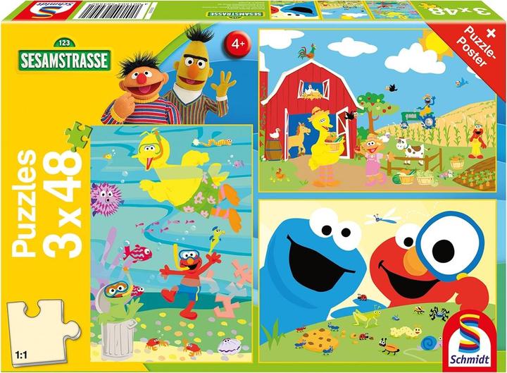 Produktbild Schmidt Spiele Tierisch stark (48 Teile)