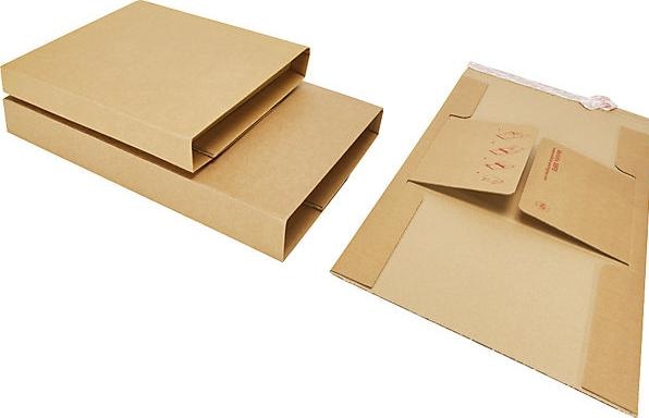 Immagine prodotto Ratioform Imballaggio per libri Variofix, chiusura autoadesiva, marrone, lungh. x largh. (B5, 1 x)