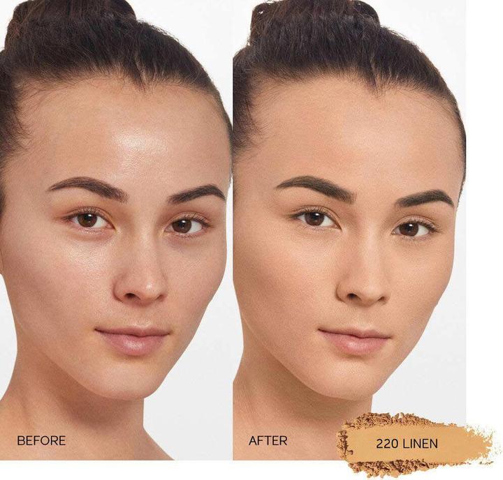 Actual product image Shiseido Synchro Skin Self-Refreshing Custom Finish Powder Foundation - Powder Makeup 9 g - (220)