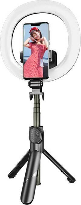 Puluz Selfie stick/ tripod double LED