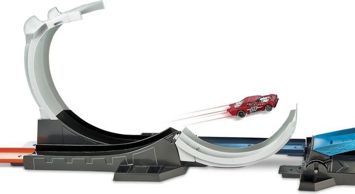 Actual product image Hot Wheels Stunt Builder Rocket Launch Challenge